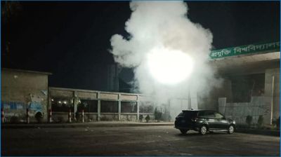 গোবিপ্রবির সামনে ককটেল বিস্ফোরণ