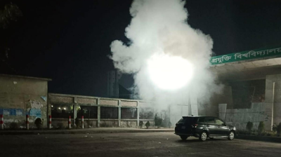 গোবিপ্রবির প্রধান ফটকের সামনে ককটেল বিস্ফোরণ, আতঙ্কে শিক্ষার্থীরা