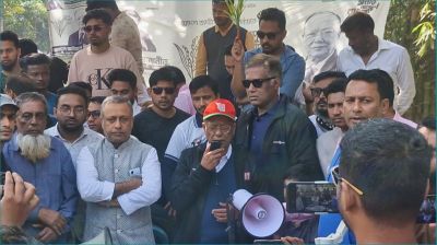 একটি দল পরাজয়ের আশঙ্কায় নির্বাচন বানচালের ষড়যন্ত্র করেছে : মিন্টু