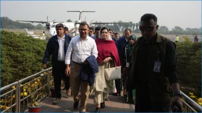 রাজশাহী পৌঁছেছেন তারেক রহমান