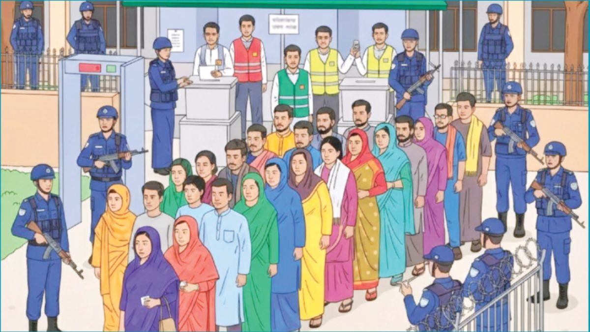 ভোটকেন্দ্রে ভোটার নিরাপত্তা : ব্যর্থ হলে দায় এড়াতে পারবে না রাষ্ট্র