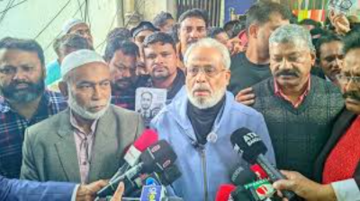 বর্তমান সরকারের গণভোটের আয়োজন দেশদ্রোহিতা : জি এম কাদের