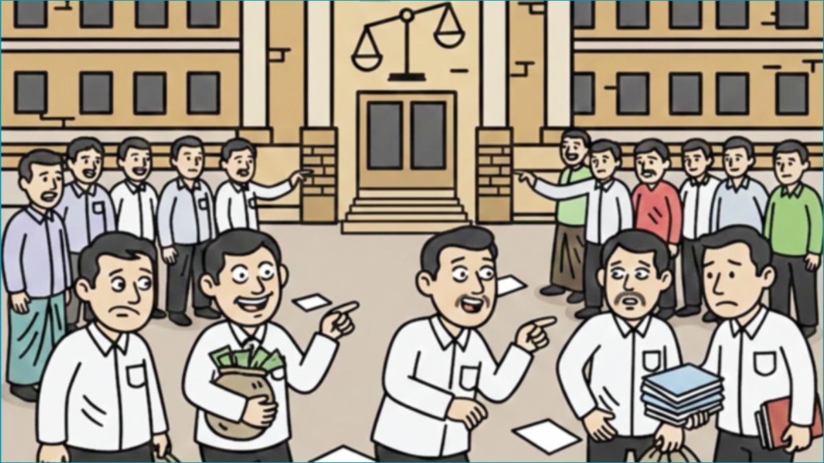 ন্যায়বিচারের দুয়ারে প্রতারণা : ঢাকার আদালতপাড়ায় টাউট-বাটপারের দৌরাত্ম্য