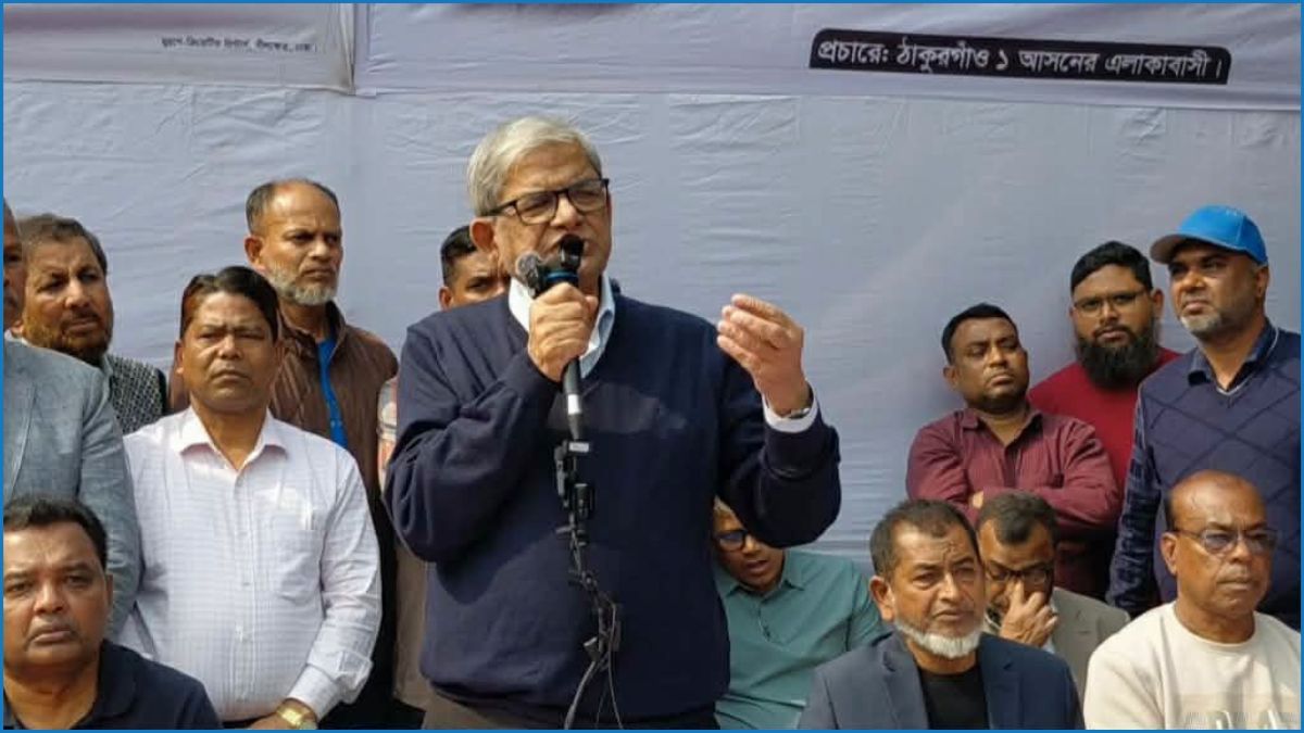 একটি গোষ্ঠী একাত্তরকে পেছনে ফেলতে চায় : মির্জা ফখরুল
