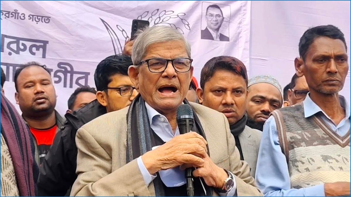 এটাই আমার শেষ নির্বাচন : মির্জা ফখরুল