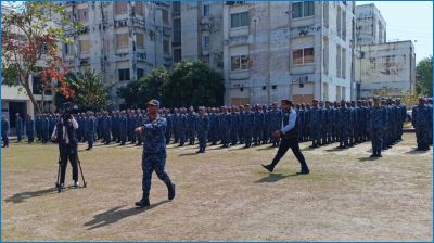 সুষ্ঠু নির্বাচন নিশ্চিতে মাঠপর্যায়ে পরিদর্শনে নৌবাহিনী প্রধান