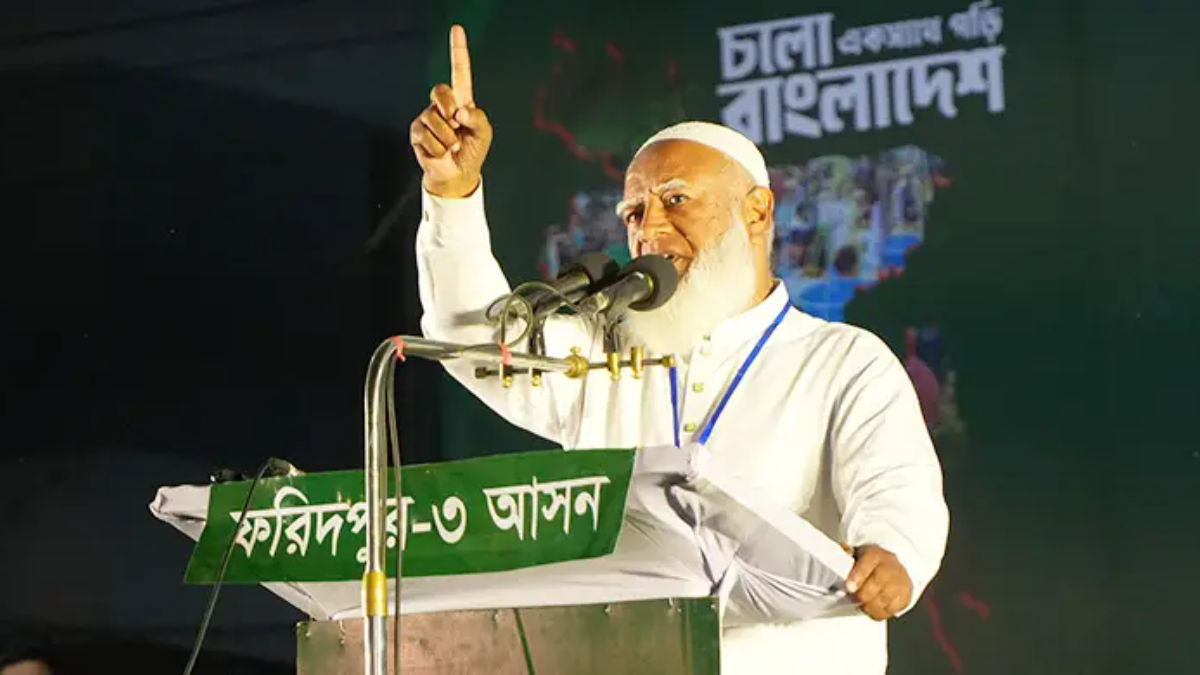 সংখ্যালঘুদের সম্পদের দিকে লাল চোখে তাকালে রাষ্ট্র চোখ তুলে ফেলবে : জামায়াত আমির