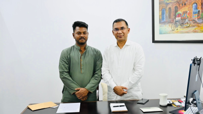 'তারেক রহমানের সঙ্গে সাক্ষাতের পর' ছাত্রদলে যোগদান গকসু ভিপির