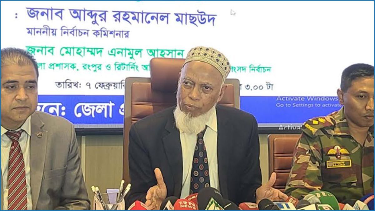 এবার ইলেকশন ইঞ্জিনিয়ারিং হবে না : ইসি মাছউদ