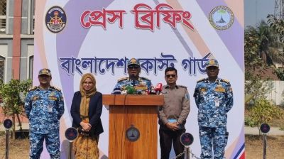 চাঁদপুরে ২২ ভোটকেন্দ্রে কোস্ট গার্ড মোতায়েন