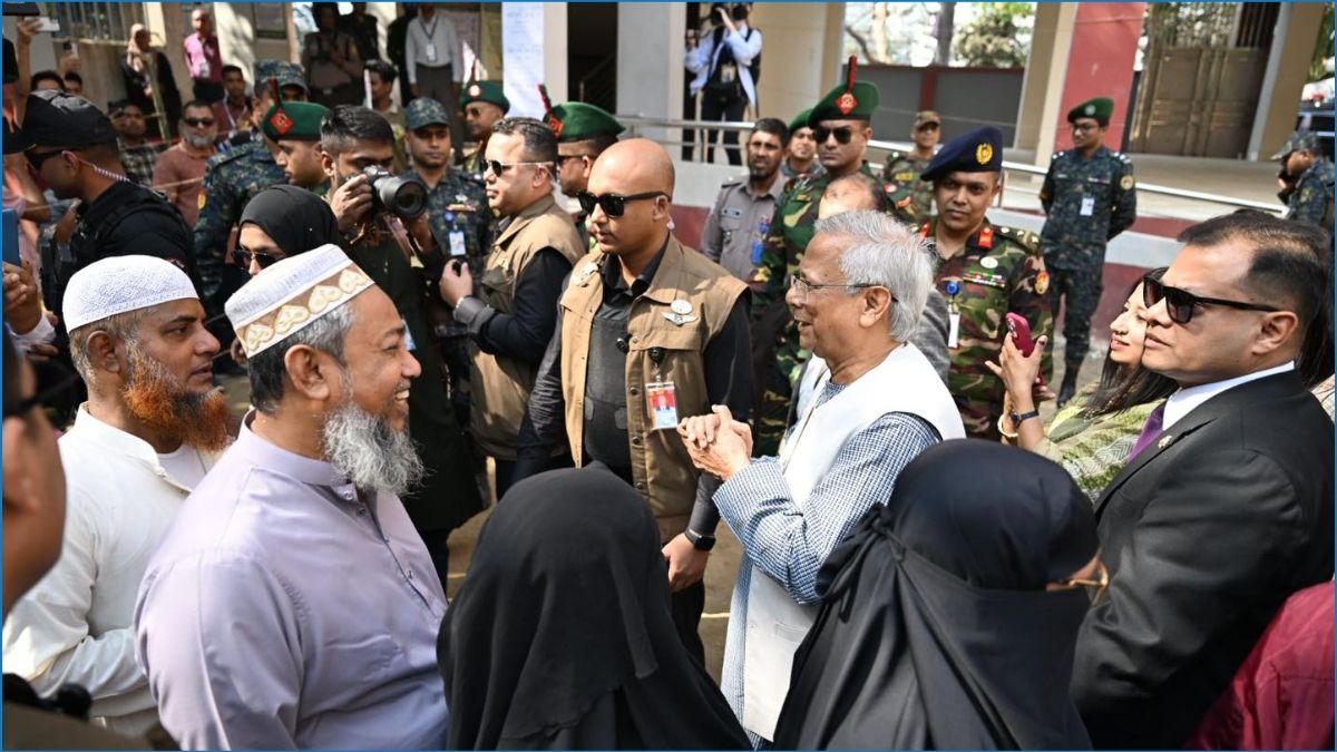 নির্বাচন সুষ্ঠুভাবে অনুষ্ঠিত হওয়ায় জাতির প্রতি প্রধান উপদেষ্টার কৃতজ্ঞতা