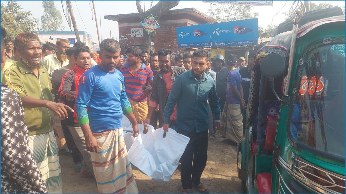 বগুড়ায় পরিবহন ব্যবসায়ীকে গলাকেটে হত্যা