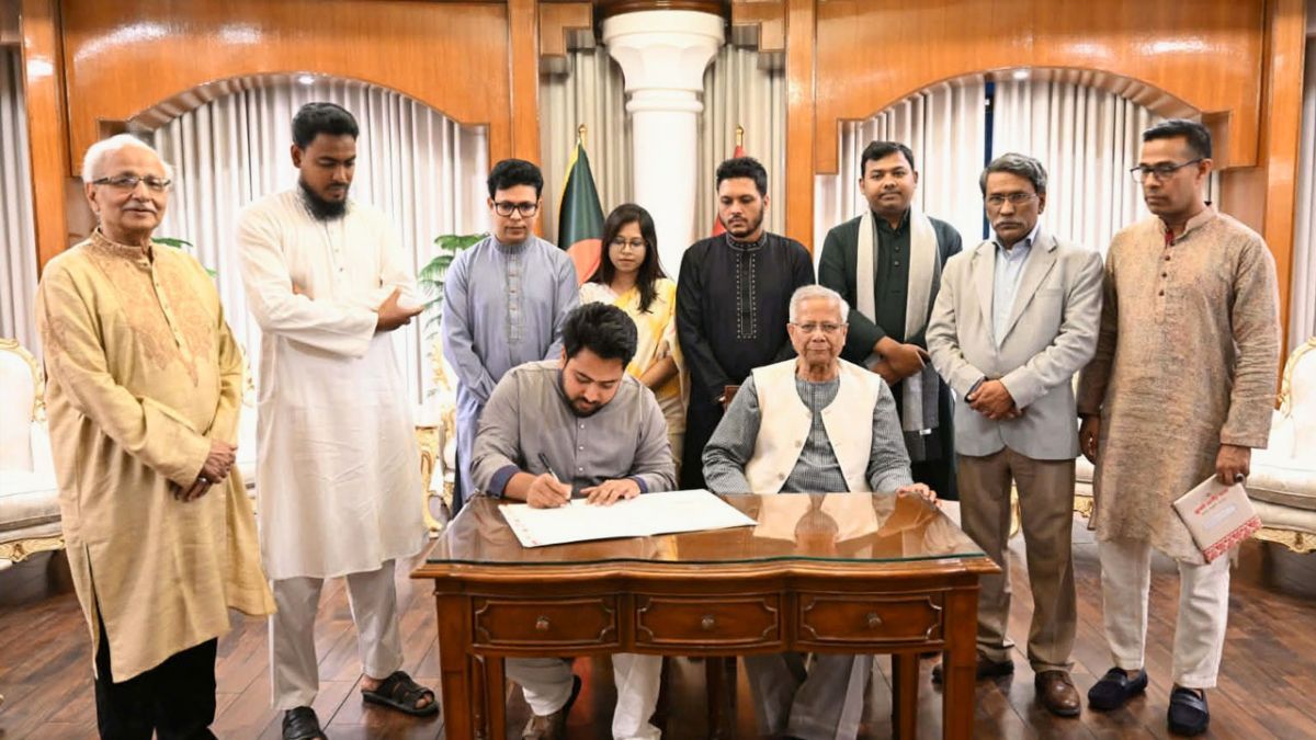 জুলাই সনদে স্বাক্ষর করল এনসিপি