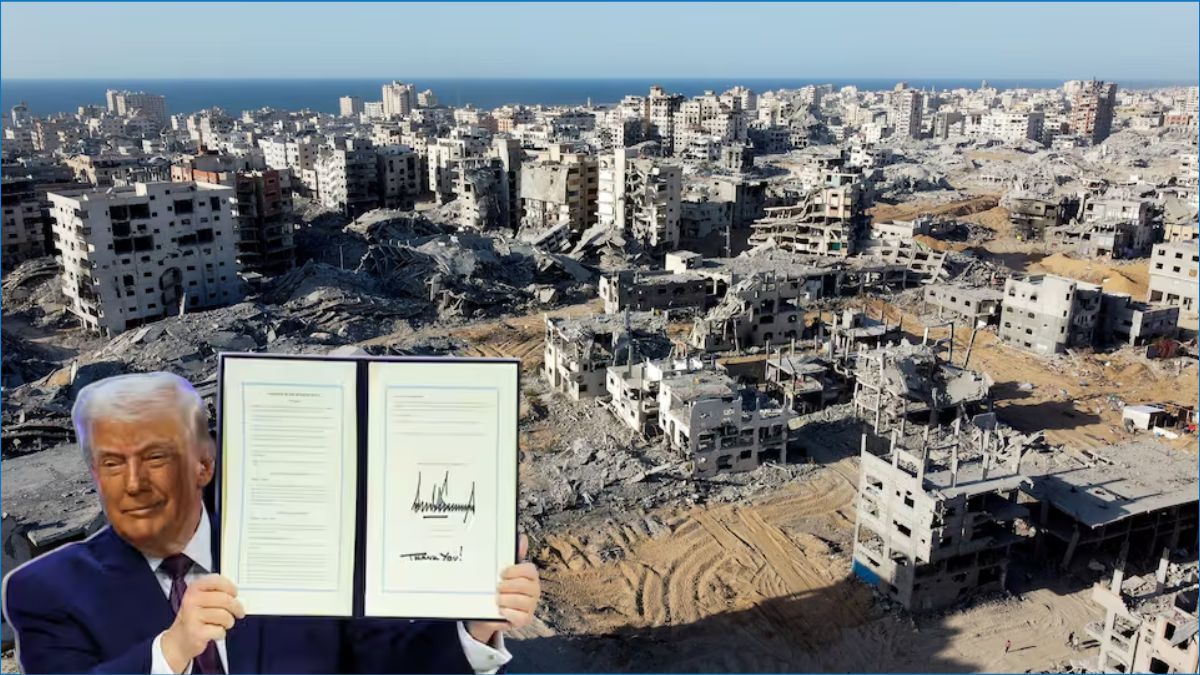 গাজা পুনর্গঠনে ৫০০ কোটি ডলার দেবে ট্রাম্পের ‘বোর্ড অব পিস’