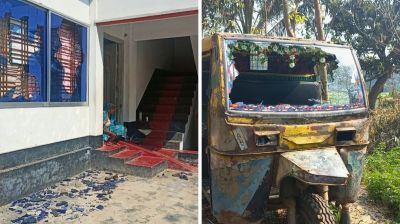 বিএনপির দু’পক্ষের সংঘর্ষে বাড়িঘর ভাঙচুর, আটক ১০