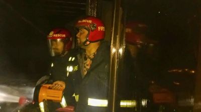 ভালুকার স্পিনিং মিলে অগ্নিকাণ্ড, ক্ষতি ৭ কোটি টাকা