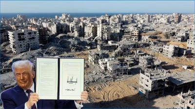 গাজা পুনর্গঠনে ৫০০ কোটি ডলার দেবে ট্রাম্পের ‘বোর্ড অব পিস’