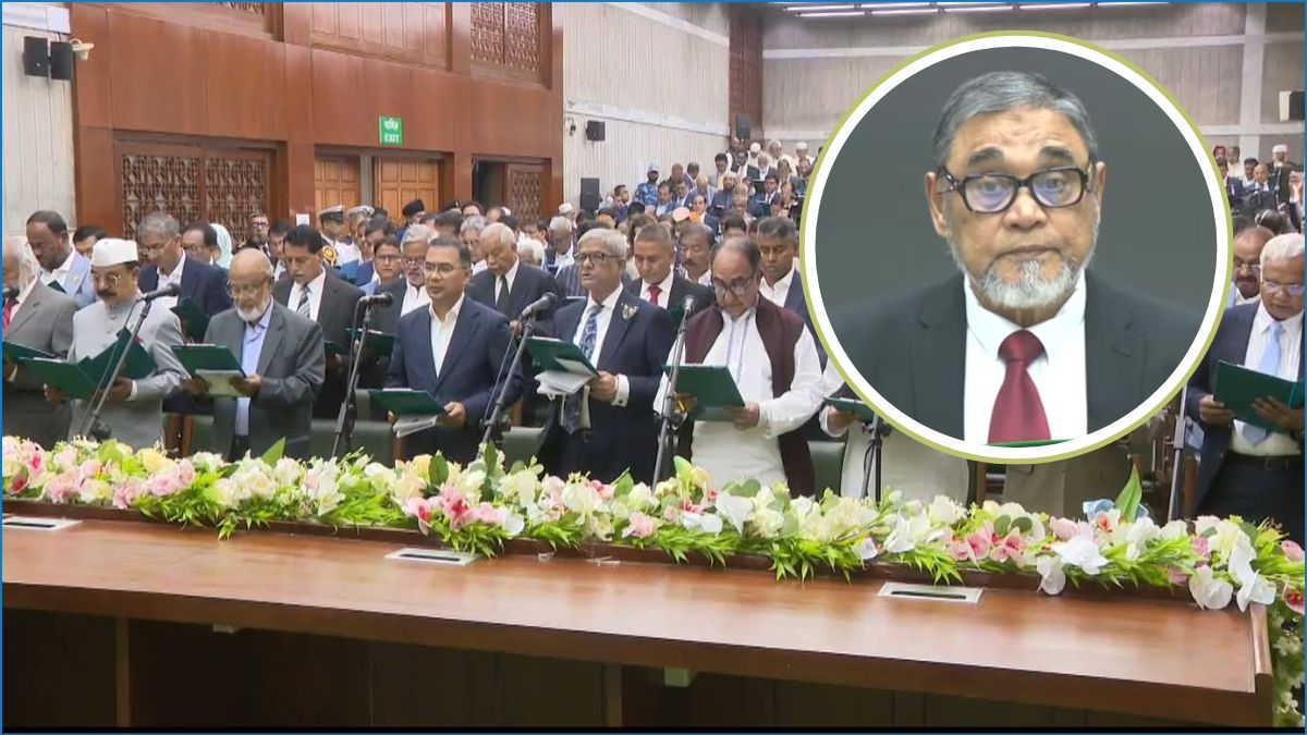 শপথ নিলেন বিএনপির নবনির্বাচিত সংসদ সদস্যরা