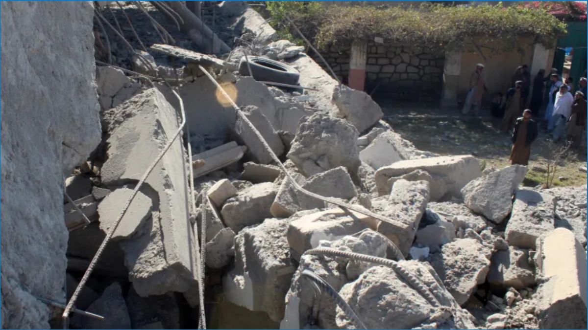 আফগানিস্তানে পাকিস্তানের ড্রোন হামলা