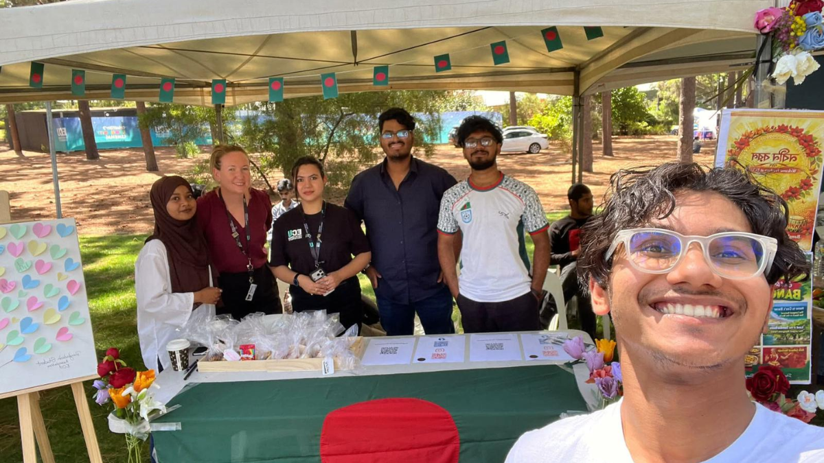 ইসিইউ গিল্ড মেলায় এক টুকরো বাংলাদেশ : বিএসএ ইসিইউ’র বর্ণিল আয়োজন