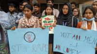নরসিংদীতে কিশোরীকে ধর্ষণের পর হত্যার ঘটনায় গবিতে বিক্ষোভ