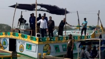 নড়াইলে অবৈধ বালু উত্তোলনের দায়ে ২ লাখ টাকা জরিমানা