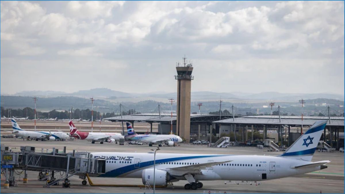 ইসরায়েলের প্রধান বিমানবন্দরে ইরানের ক্ষেপণাস্ত্র হামলা
