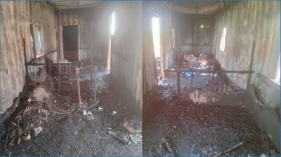 কানাইঘাটে অটো রাইস মিলে অগ্নিকাণ্ড