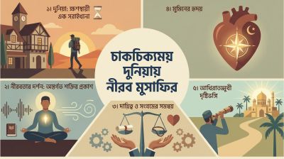 চাকচিক্যময় দুনিয়ায় নীরব মুসাফির