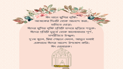 ঈদের দিনের সুন্নাত