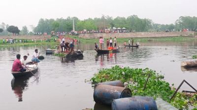 ব্রহ্মপুত্রে ভাসমান সেতু উল্টে ভাই-বোনসহ নিহত ৪