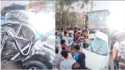 কুমিল্লায় বাসের ধাক্কায় একই পরিবারের ৪ জনসহ নিহত ৫