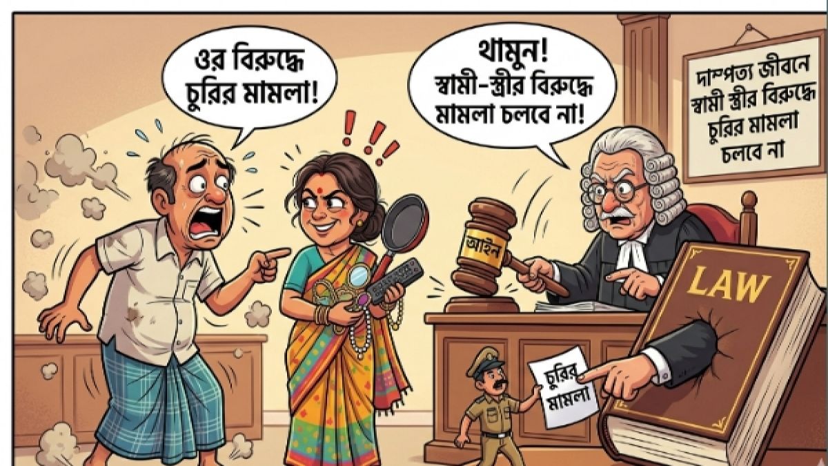 দাম্পত্য জীবনে চুরির মামলা