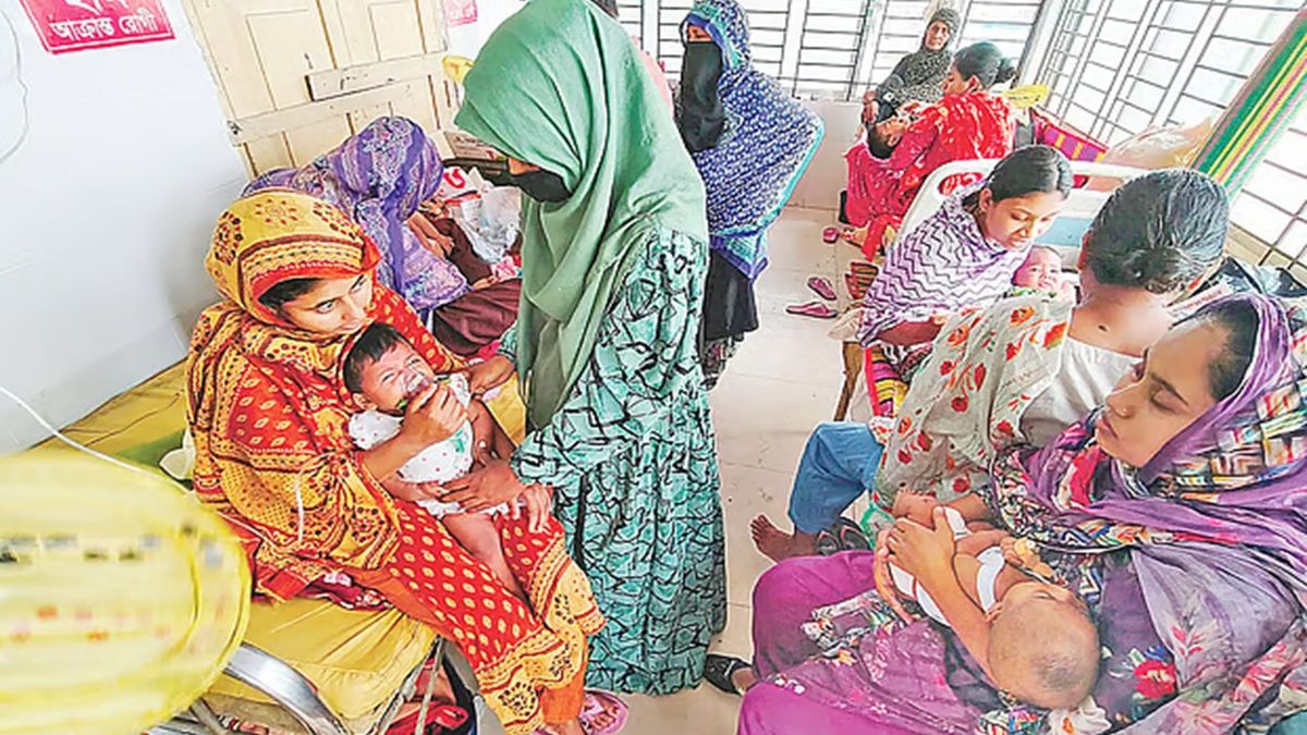 হামের প্রাদুর্ভাবে বাড়ছে মৃত্যু