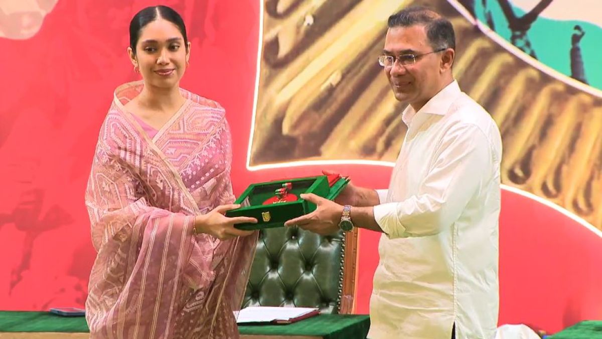 স্বাধীনতা পদক প্রদান করলেন প্রধানমন্ত্রী