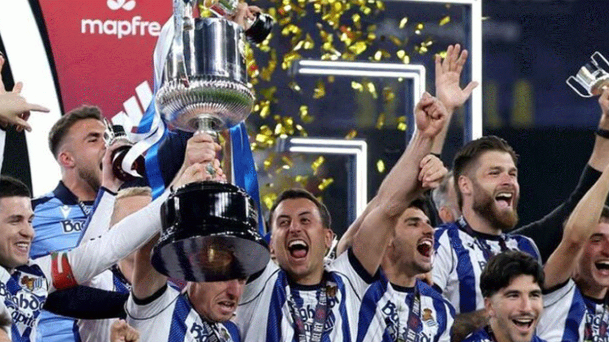 স্পেনের সবচেয়ে পুরোনো ট্রফি এখন সোসিয়েদাদের