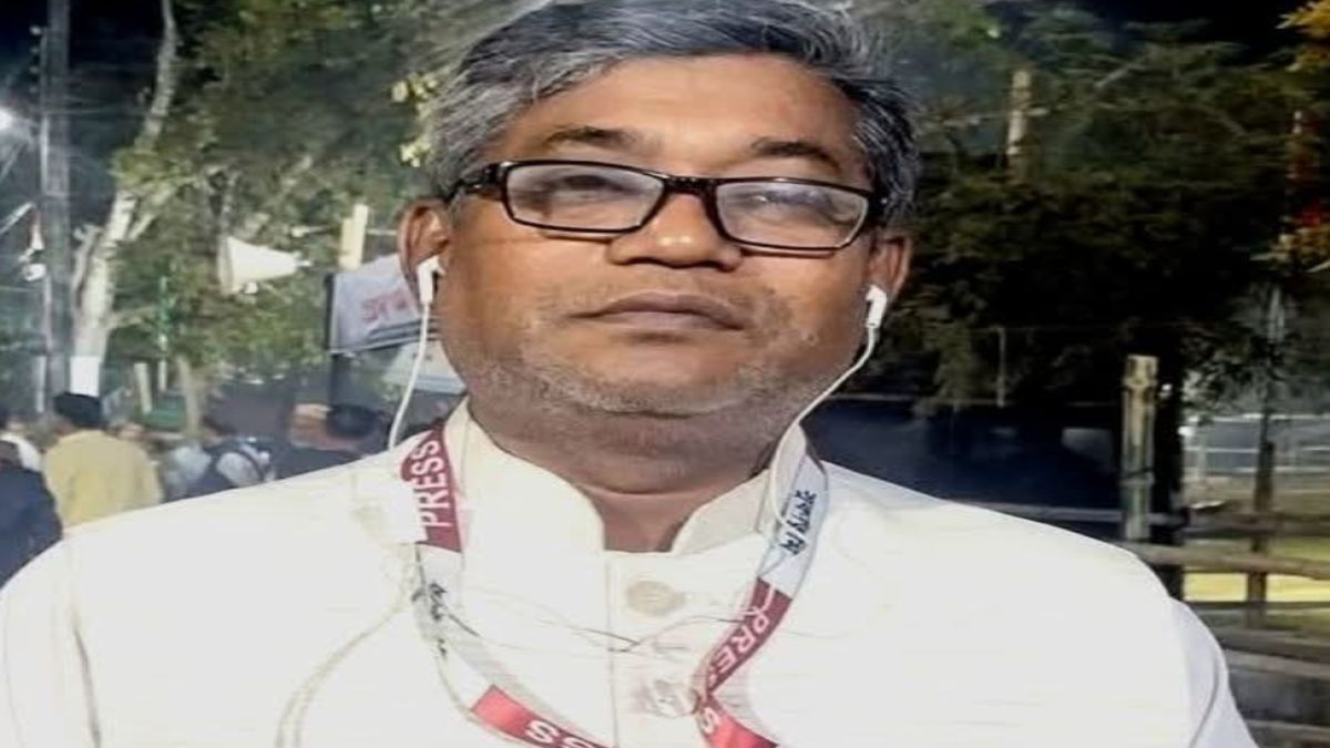 সাংবাদিক আশরাফুল আজাদ  সড়ক দুর্ঘটনায় আহত