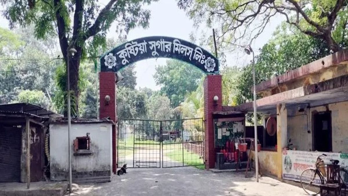 কুষ্টিয়ায় বন্ধচিনিকলে নষ্ট হচ্ছে শত কোটির যন্ত্রপাতি