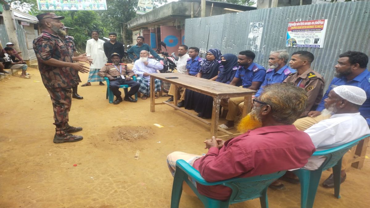 হবিগঞ্জে সীমান্তে পুশইন ঠেকাতে মাইকিং উঠান বৈঠক
