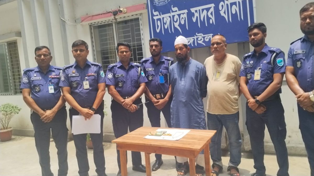 টাঙ্গাইলে গৃহবধূকে হত্যা মামলায়  মোয়াজ্জেমসহ গ্রেপ্তার দুই