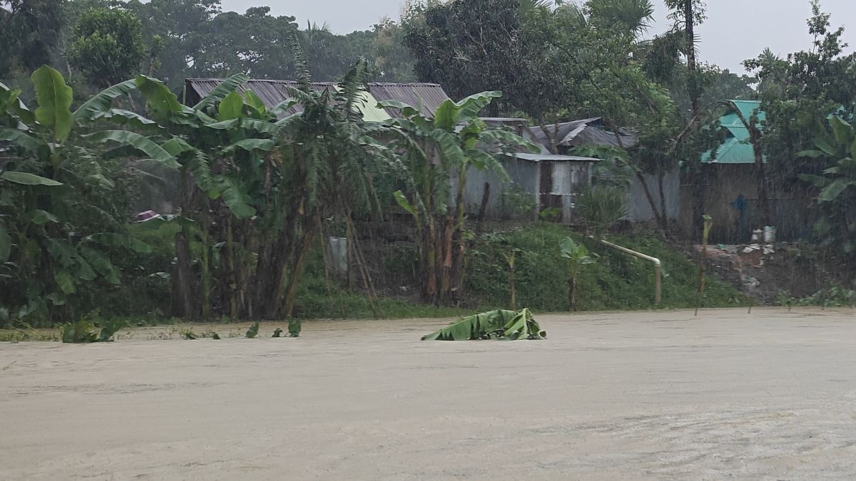 খাগড়াছড়িতে এখনো পানিবন্দি কয়েকটি গ্রাম
