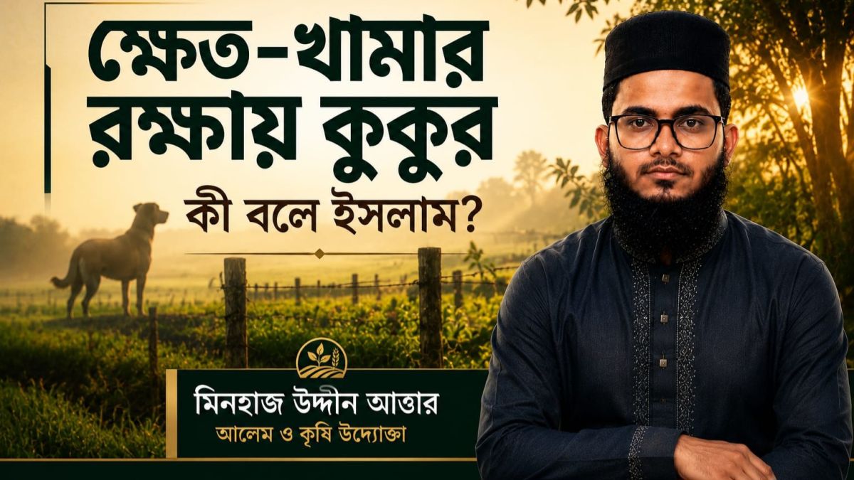 ক্ষেত-খামার রক্ষায় কুকুর: কী বলে ইসলাম