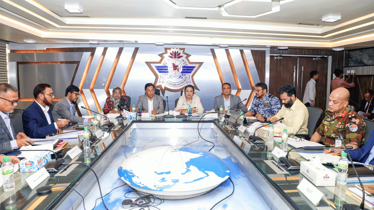 জাতীয় বেসামরিক বিমান চলাচল নিরাপত্তা কমিটির সভা