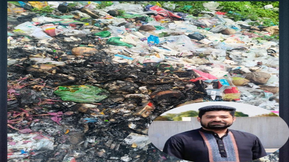মদনে স্বাস্থ্য কমপ্লেক্সের ওষুধ   পোড়ালেন স্টোরকিপার