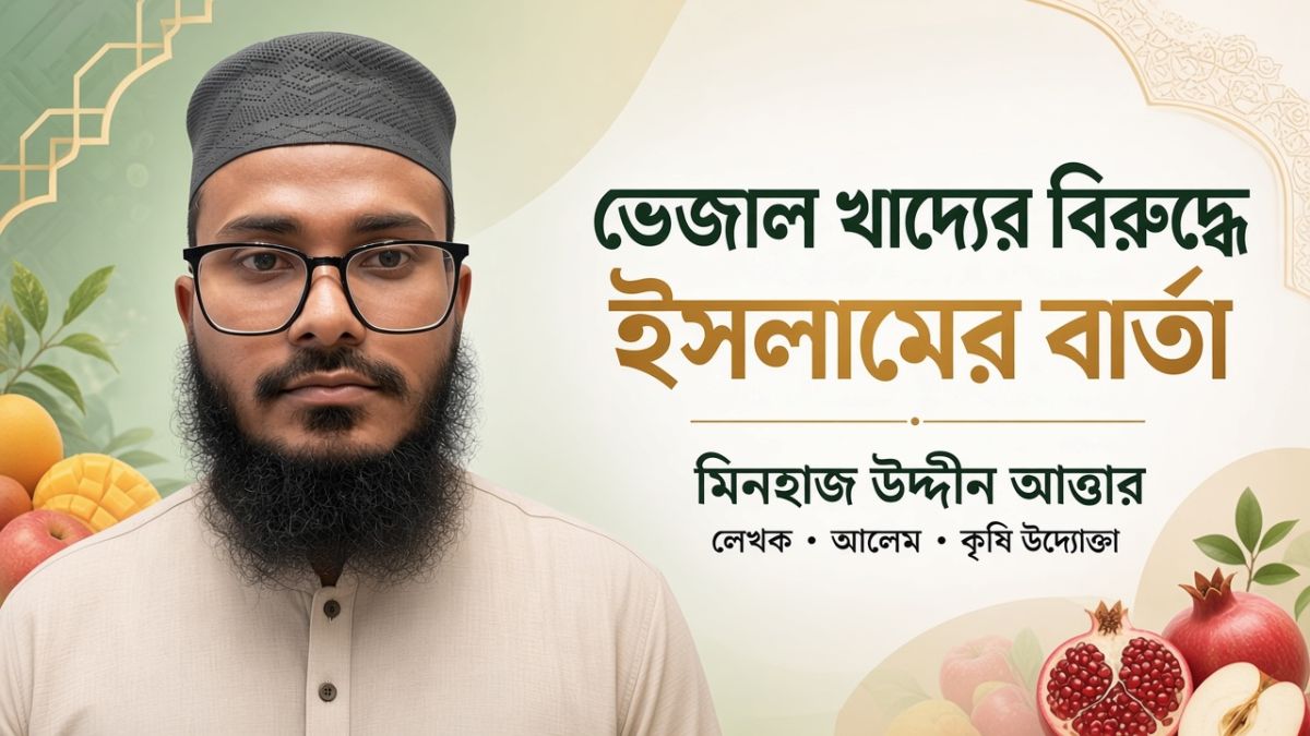 ভেজাল খাদ্যের বিরুদ্ধে ইসলামের বার্তা