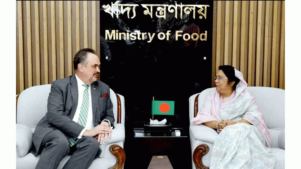 যুক্তরাষ্ট্রের কারিগরি সহায়তা চাইলেন খাদ্যমন্ত্রী